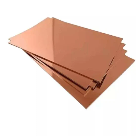 Placa de cobre de cobalto-berilio cobre C17500/Inspeccionar la calidad del producto en el acto