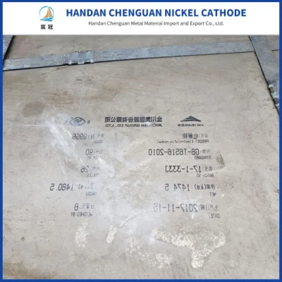 ODM Custom Nickel-Titanium China Técnica laminada en frío Cátodo de níquel para la venta Fabricantes aplicables a productos de consumo